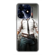 Чехол PUBG для Техно Спарк 10 Про (AlphaPrint) (Пабг мен)