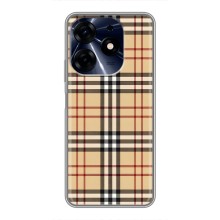 Чехол с Брендами одежды на Техно Спарк 10 про – Burberry стиль