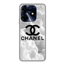 Чехол с Брендами одежды на Техно Спарк 10 про – CHANEL