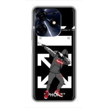 Чехол для TECNO Spark 10 Pro с картинкой Supreme (AlphaPrint)