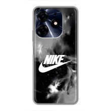 Чехол для TECNO Spark 10 Pro - с принтом Найк (AlphaPrint) (Лого Найк)