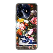 Чехол для TECNO Spark 10 Pro - с принтом Найк (AlphaPrint) (Стиль Найк)