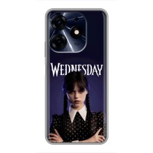 Чехлы Венсдей на TECNO Spark 10 Pro Уэнсдей (AlphaPrint) (Wednesday)