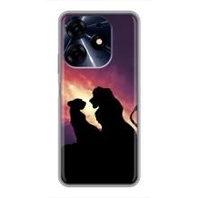 Чехол Король лев на Техно Спарк 10 Про – Симба и Налу