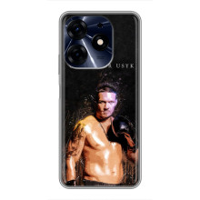 Чехол с картинкой Александр Усик для TECNO Spark 10 Pro – Чемпион Усик