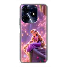 Чехол Рапунцель для TECNO Spark 10 Pro (Рапунцель в замке)
