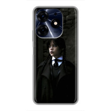 Чехол с дизайном Венздей 2 на TECNO Spark 10 Pro – Уэнсдей в костюме