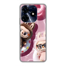 Чехол с Лабубу на TECNO Spark 10 Pro – Игрушка Лабубу