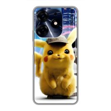 Чехол с Пикачу на TECNO Spark 10 Pro (Пикачу в городе)