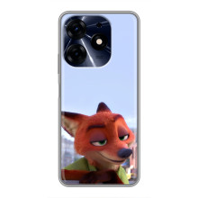 Чехол Зоотрополіс на TECNO Spark 10 Pro – Лис Ник