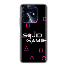 Чохол Гра в кальмара для TECNO Spark 10 Pro – Лого гра кальмара