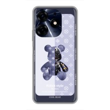 Круті Чохли Луі Віттон для TECNO Spark 10 Pro (AlphaPrint) (Медведик LV)