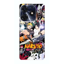 Купить Чехлы на телефон с принтом Anime для Техно Спарк 10 про (Наруто постер)