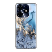 Мраморный чехол на TECNO Spark 10 Pro (VPrint) (Нежный мрамор)