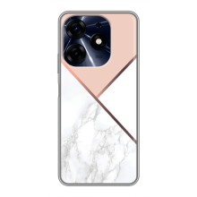 Мраморный чехол на TECNO Spark 10 Pro (VPrint) (Тройной мрамор)