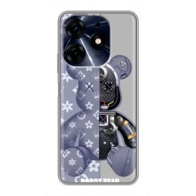 Силиконовый чехол для TECNO Spark 10 Pro – Медведь Louis Vuitton