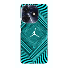 Силиконовый Чехол Nike Air Jordan на Техно Спарк 10 про (Jordan)