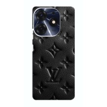 Текстурный Чехол Louis Vuitton для Техно Спарк 10 про (Черный ЛВ)