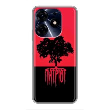 Украинские Чехлы для TECNO Spark 10 Pro с картинкой УПА (AlphaPrint) (Патриот)