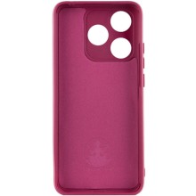 Чохол Silicone Cover Lakshmi Full Camera (A) для TECNO Spark 10 – Бордовий