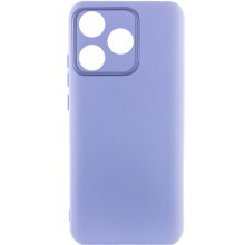 Чехол Silicone Cover Lakshmi Full Camera (A) для TECNO Spark 10 (Сиреневый)