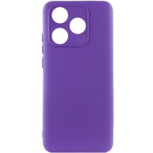 Чехол Silicone Cover Lakshmi Full Camera (AAA) для TECNO Spark 10 (Фиолетовый)