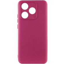 Чехол Silicone Cover Lakshmi Full Camera (A) для TECNO Spark 10 – Бордовый