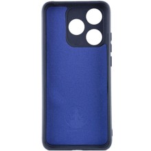 Чехол Silicone Cover Lakshmi Full Camera (A) для TECNO Spark 10 – Синий