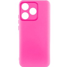 Чохол Silicone Cover Lakshmi Full Camera (AAA) для TECNO Spark 10 – Рожевий