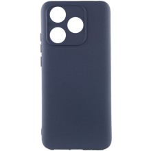 Чохол Silicone Cover Lakshmi Full Camera (AAA) для TECNO Spark 10 – Темно-синій