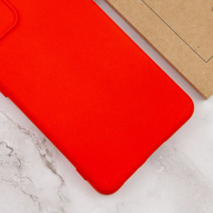 Чехол Silicone Cover Lakshmi Full Camera (A) для TECNO Spark 10 – Красный