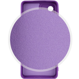 Чехол Silicone Cover Lakshmi Full Camera (A) для TECNO Spark 10 – Фиолетовый