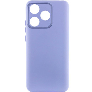 Чехол Silicone Cover Lakshmi Full Camera (AAA) для TECNO Spark 10 – Сиреневый