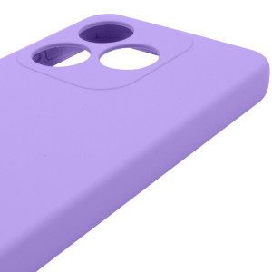 Чохол Silicone Cover Lakshmi Full Camera (AAA) для TECNO Spark 10 – Бузковий