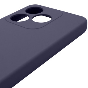 Чохол Silicone Cover Lakshmi Full Camera (AAA) для TECNO Spark 10 – Темно-синій