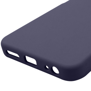 Чохол Silicone Cover Lakshmi Full Camera (AAA) для TECNO Spark 10 – Темно-синій