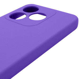 Чохол Silicone Cover Lakshmi Full Camera (AAA) для TECNO Spark 10 – Фіолетовий