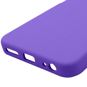 Чохол Silicone Cover Lakshmi Full Camera (AAA) для TECNO Spark 10 – Фіолетовий