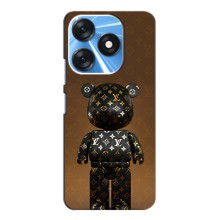 Чохли для TECNO Spark 10 - Bearbrick Louis Vuitton (PREMIUMPrint)