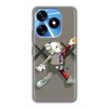 Чохли для TECNO Spark 10 - Bearbrick Louis Vuitton (PREMIUMPrint) (Беарбрік Джордан)