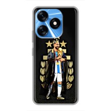 Чохли для TECNO Spark 10 (Leo чемпіон) (AlphaPrint) (Мессі Король)