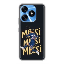 Чохли для TECNO Spark 10 (Leo чемпіон) (AlphaPrint) (Messi ПСЖ)