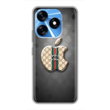 Чехлы ГУЧЧИ для Техно Спарк 10 (AlphaPrint) – Apple gucci