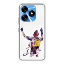 Чохли Мессі для TECNO Spark 10 (AlphaPrint) (Messi Barca)