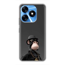 Чехлы с Обезьянами NFT для TECNO Spark 10 (AlphaPrint) (Обезьяна NFT)