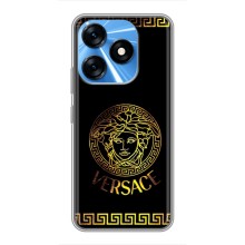 Чехлы VERSACE для Техно Спарк 10 (PREMIUMPrint) (Logo Versace)