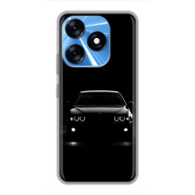 Чехол для Техно Спарк 10 - с принтом БМВ (AlphaPrint) (Машина BMW)