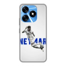 Чехол Неймар для TECNO Spark 10 (AlphaPrint) (Бразилец Неймар)