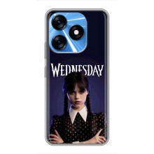 Чехлы Венсдей на TECNO Spark 10 Уэнсдей (AlphaPrint) (Wednesday)