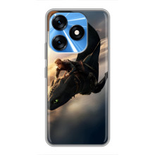 Чохол дракон Беззубик для TECNO Spark 10 – Політ Беззубика
